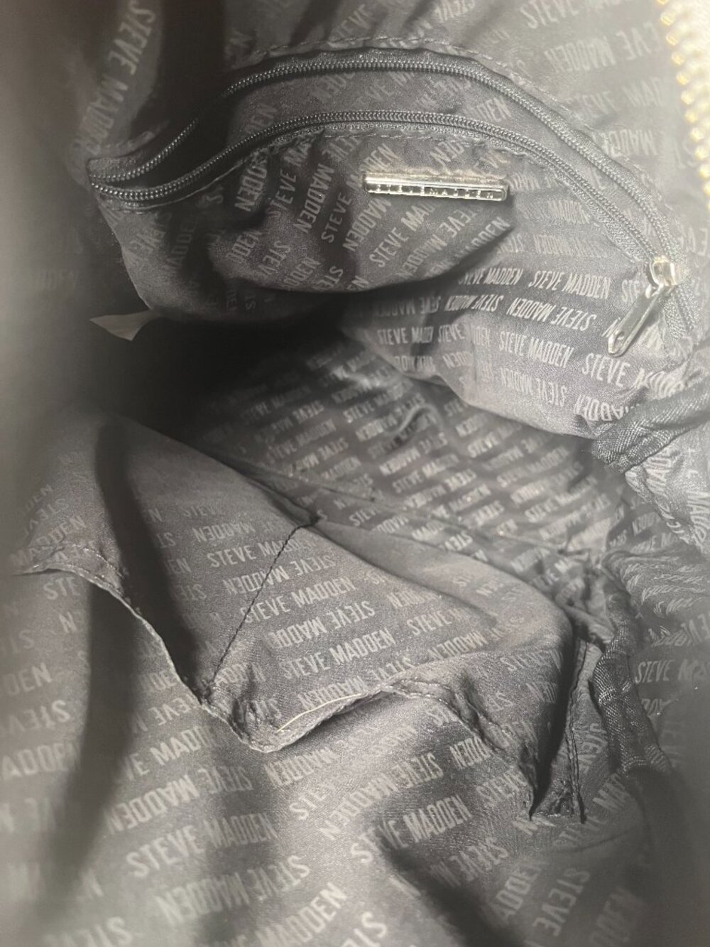Steve Madden Embossed Logo Backpack Purse – NWOT - Picture 11 of 11